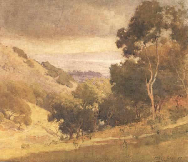 Percy Gray San Francisco Bay from the Alameda Hills (mk42) China oil painting art